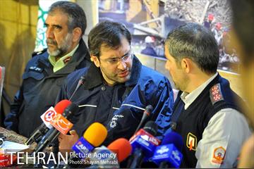 نشست خبری حادثه پلاسکو 18