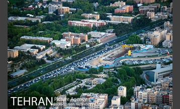 ترافیک شامگاهی خیابان های تهران 13