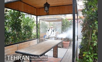 ضدعفونی بیمارستان های امام خمینی(ره) و طالقانی 13