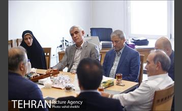 بازدید شهردار تهران از موسسه مطبوعاتی همشهری  10