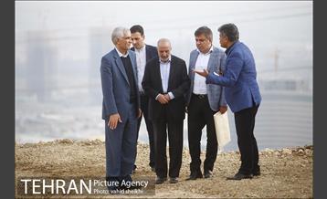 بازدید شهردار تهران از پروژه درختکاری کمربند سبز تهران  16