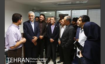 بازدید شهردار تهران از مجتمع خدمات فناوری شریف 9