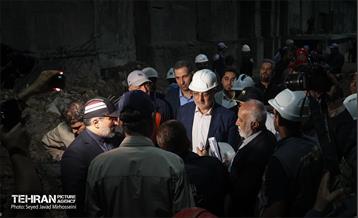 بازدید زاکانی از ایستگاه‌های جنوبی خط ۶ مترو 26