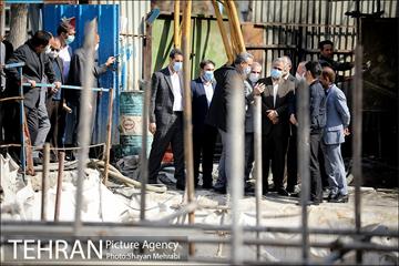بازدید دادستان تهران و معاونین شهردار از زیرگذر گلوبندک 36
