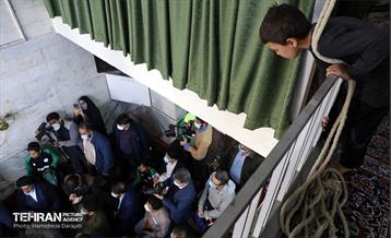 دیدار مردمی شهردار تهران در مسجد امیر المومنین باغ اذری 6