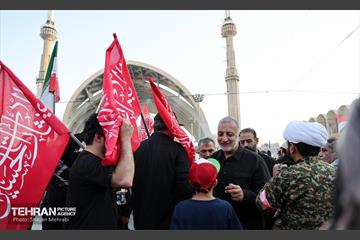 شهردار تهران در آیین وداع با آقای شهید ایران 4