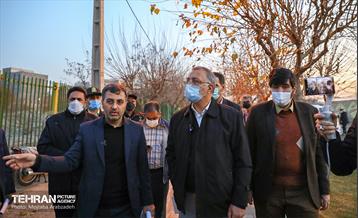 بازدید شهردار تهران از منطقه 17