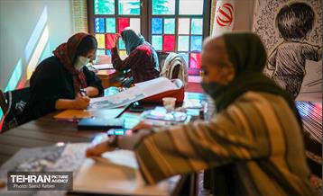 برگزاری ورکشاپ تخصصی کاریکاتور "آتیش نسوزونیم" 20