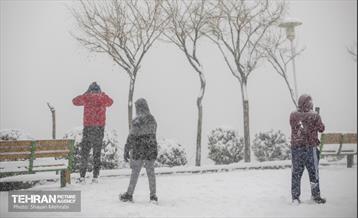 بارش برف زمستانی در تهران 23