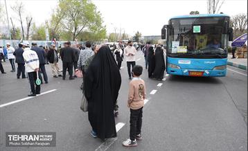خدمت‌رسانی شهرداری تهران به نمازگزاران عید فطر در مصلی تهران 10