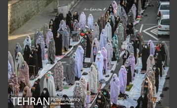 اقامه نماز عید سعید فطر در مسجد بقیه الله اعظم - محله چهاردیواری 21