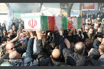 تشییع پیکر شهید محمدرضا خانه عنقا 7
