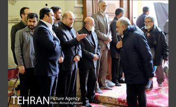 مراسم ختم شهدای آتش نشان 2