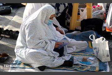 اقامه نماز عید فطر در محله کرمان 3