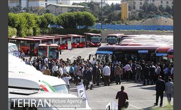 آیین بهره برداری و توسعه ناوگان شرکت واحد اتوبوسرانی شهر تهران 38