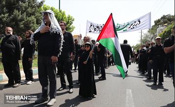 دسته عزاداری دانشگاه امام صادق(ع) در ظهر تاسوعا 49