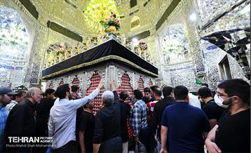 مراسم عزاداری مسلمیه در حرم حضرت عبدالعظیم (ع)