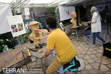 دومین سمپوزیوم مجسمه‌سازی مفاخر ایران 18