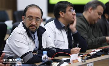 بازدید مدیرکل حوزه شهردار تهران از سازمان پیشگیری و مدیریت بحران شهر تهران 3