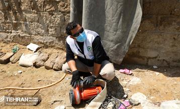 امدادرسانی تیم مدیریت بحران تهران به مناطق سیل‌زده سیستان و بلوچستان 14