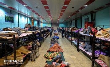 طرح ساماندهی بی خانمان ها و گرمخانه ها 11