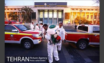 ضد عفونی و پاکسازی بازار تهران 7