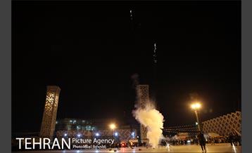 نورافشانی میدان امام حسین به مناسب سالروز پیروزی انقلاب اسلامی  2