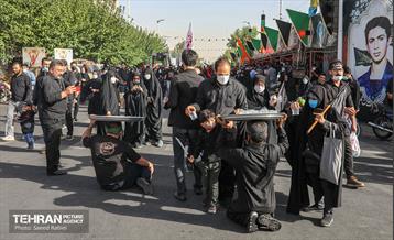 مراسم پیاده روی جاماندگان اربعین حسینی در تهران 28