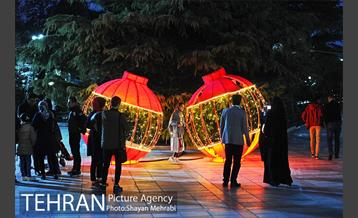 جشن نور در بوستان ملت 17