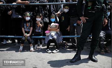 خیمه سوزان ظهر عاشورا در چهار راه گلوبندک  9