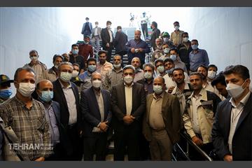 آیین افتتاح و بهره برداری ورودی شرقی زیرگذر گلوبندگ 21