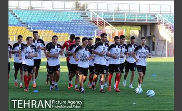 تمرین تیم فوتبال پرسپولیس‎ تهران 5