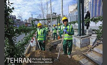 آیین کاشت 40 اصله درخت، به مناسبت چهلمین سالگرد انقلاب اسلامی باحضور شهردار تهران 23