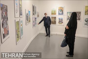 بازدید مدیران شهری و اعضای شورای شهر تهران از نمایشگاه تهران از منظر هنرمندان-2 25