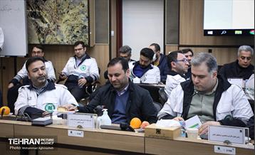 تمرین دور میزی زلزله کلانشهر تهران 3