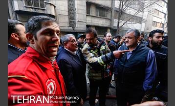 آتش سوزی در ساختمان برق حرارتی 2 26