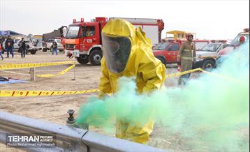 تمرین سراسری زلزله در بوستان ولایت 21