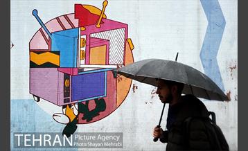 بارش باران بهاری در تهران  24