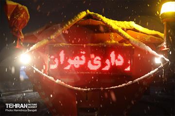به وقت خدمت؛ برف‌روبی منطقه 1 شهرداری تهران 12