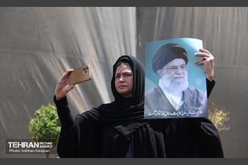 راهپیمایی مردمی علیه تهاجم رژیم صهیونیستی به ایران 11
