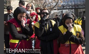 تشییع شهدای آتش نشان با حضور مردم 21