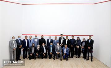 افتتاح مجموعه اسکواش، پدل و راکتبال برج میلاد تهران 33