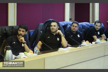 نشست با اعضای تیم ملی فوتبال نوجوانان ایران 2