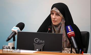 نشست خبری مشاور شهردار و مدیرکل امور بانوان شهرداری تهران 19