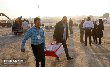 مانور تمرین اسکان اضطراری کلانشهر تهران 53