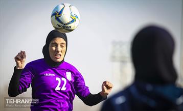 تمرین تیم ملی فوتبال زنان 22