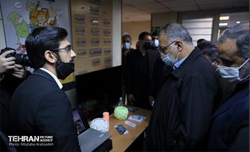 بازدید شهردار تهران از منطقه 22