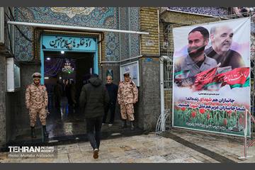 مراسم ترحیم و بزرگداشت جانباز سرافراز مرحوم حاج سید ابوالفضل کاظمی  1