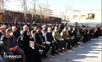 تشییع و تدفین شهید گمنام در دانشگاه فرهنگیان 9