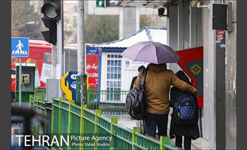 اول هفته بارانی تهران 1